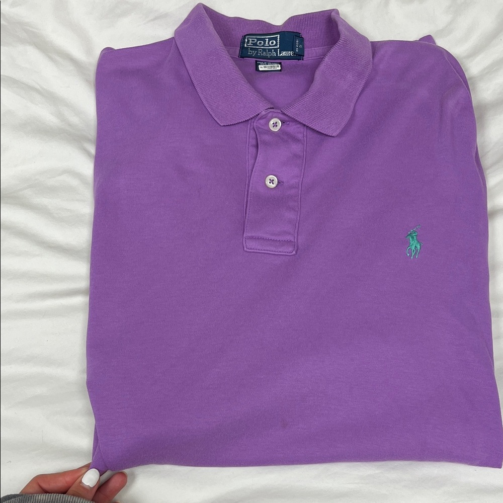 Polo by Ralph Lauren Lavender Polo Shirt for Men